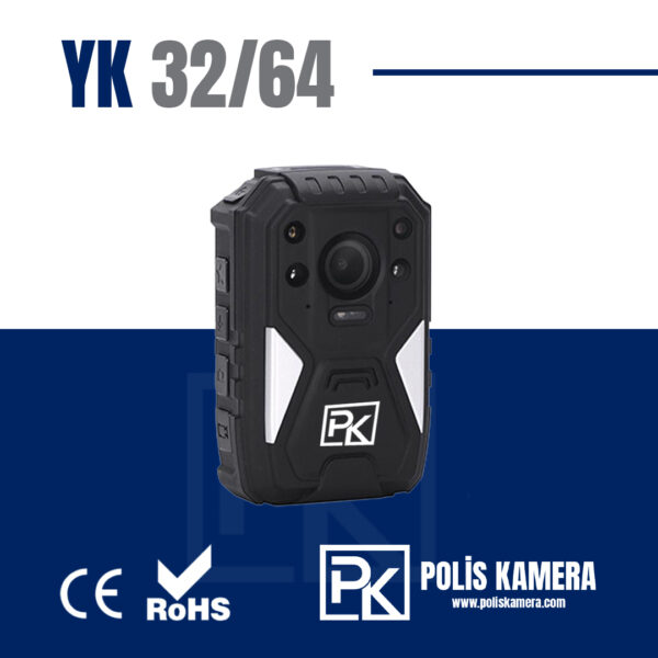 YK 32/64 IP 68 Yaka Kamerası