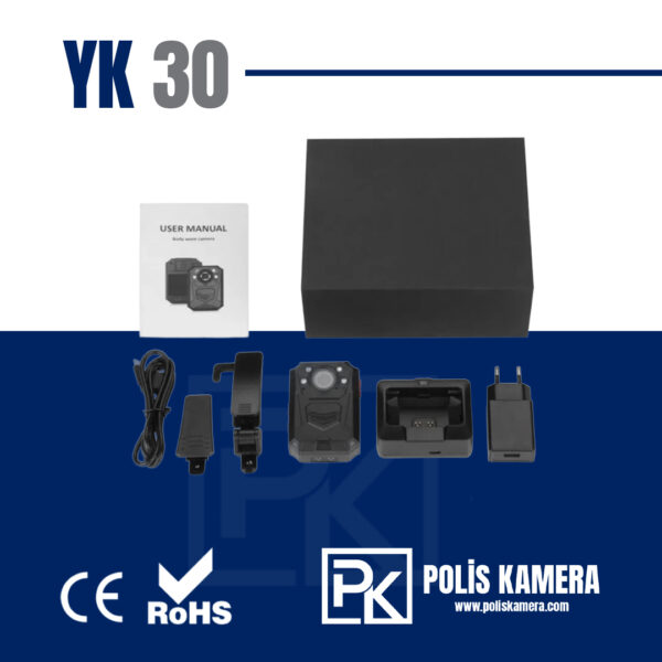 YK 30 IR Profesyonel Yaka Kamerası - Görsel 2